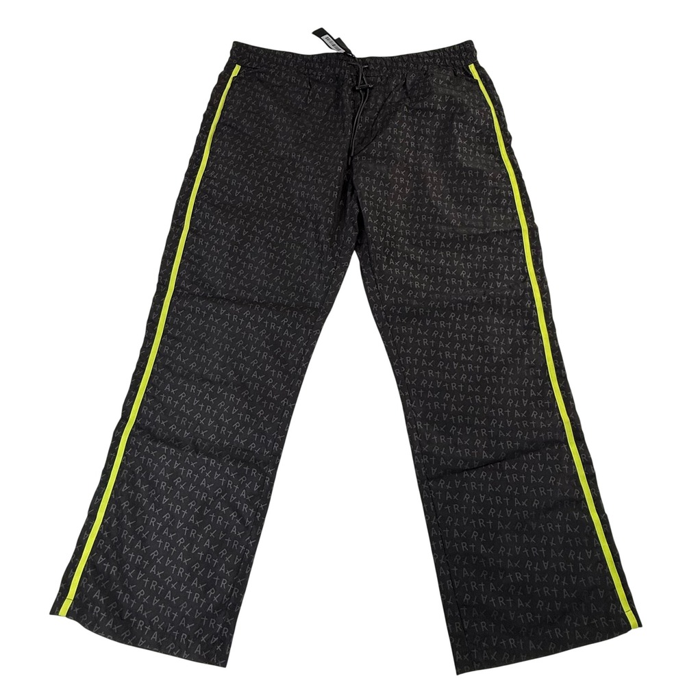 RTA Harvey Allover Logo Track Pants Streetwear Mens XXXL